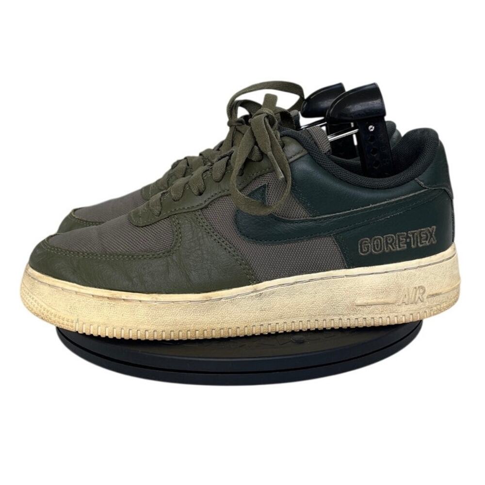 Mens Nike Air Force 1 Low Gore-Tex Sports Athletic Sneaker Shoes SZ 7 Green